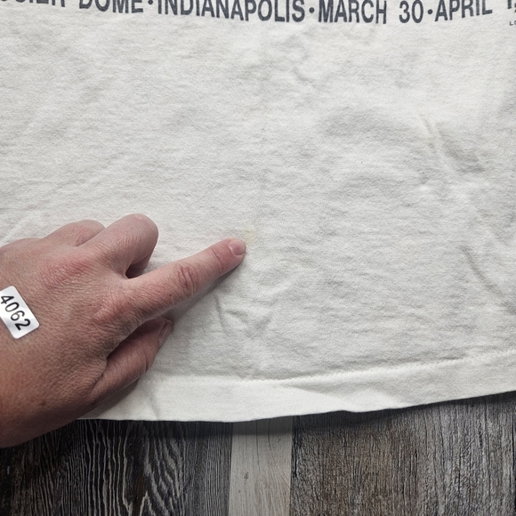 NCAA Final Four Basketball Vintage Tshirt 1991 UNLV Kansas North Carolina Duke S - Picture 8 of 14